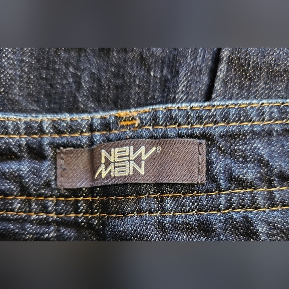 Newman French Denim Stone Wash Jean Skirt - Picture 6 of 8